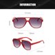 thumbnail image 2 of Gafas de la personalidad de la tendencia de la moda de las gafas de sol de la moda del espejo del sapo, hechas de PC, 2 of 5