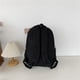 thumbnail image 2 of Bolso Mochila Mujer Gran Capacidad Niñas Mochilas Escolares Color Sólido para Vacaciones (Negro), 2 of 9