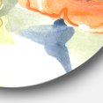thumbnail image 3 of Designart 'Multicolore Buttercup II' Art Mural Rond en Métal Style Ferme - Disque de 36, 3 of 5
