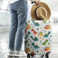 thumbnail image 2 of Colorful Dinosaur Pattern with Eggs and Bones Luggage Cover Fashion Suitcase Cover Baggage Covers Fit 25-28 Inch Luggage (Go Travel), 2 of 5