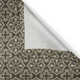 thumbnail image 4 of Ambesonne Classical Window Valance, Damask Inspired Swirls, 54" X 18", Dark Sepia and Tan, 4 of 5