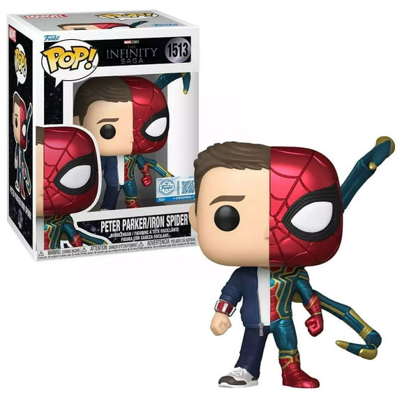 Funko POP! Marvel Peter Parker / Iron Spider Vinyl Figure
