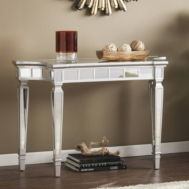 Ember Interiors Grevale Glam Mirrored, Sophie Mirrored Console Table