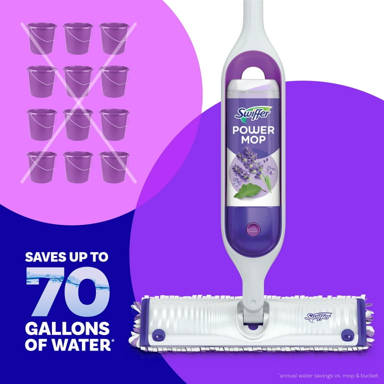Dropship Swiffer PowerMop Liquid Floor Cleaner Solution, Lavender, 25.3 Oz,  2 Pack to Sell Online at a Lower Price