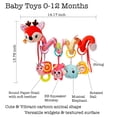 thumbnail image 2 of Cute Car Seat Toys for Babies 0-6 Months, Stroller Toys with Crinkle, Teether, Music Box, Rattle, BB Squeaker for 0 3 6 9 12 Months Babies Infant Boys Girls Gifts, 2 of 6