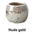 thumbnail image 2 of Amaiiu Glass Candle Holder Decorative European Style Stylish Fashionable Home Restaurant Bar Club Candlestick Stand Decor Ornament Golden, 2 of 10