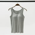 thumbnail image 3 of Baqcunre With Chest Pads Five Fingers Without Steel Ring Bra Cups One Sports Camisole Bralettes For Women Sports Bra Tank Tops For Women 2023 Women Clothing Bras For Women,Color Grey,Size M, 3 of 3