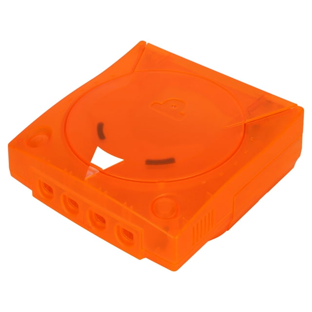 Coque de Protection de Remplacement pour SEGA Dreamcast DC, Coque de Logement Orange en Plastique Coque de Protection en Plastique pour SEGA Dreamcast DC Fidèle à Sa Promesse
