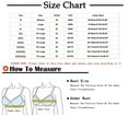 thumbnail image 2 of Under$5 Clearance Rciityk 2PC Plus Size Bras for Women Front Button Closure Full Coverages Bras Comfort No Underwire Wireless Everyday Bras for Seniors - Spring/Summer Savings Clearance, 2 of 5