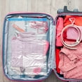 thumbnail image 3 of IFANLANDOR 10Pack Compression Travel Bags No Vacuum Needed Transparent PA Proof, 3 of 4