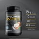 thumbnail image 2 of Proteína de suero de leche Evolution Nutraceutical WP100 sabor Coco Bote de 1400g, 2 of 7