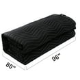 thumbnail image 4 of KFFKFF Sound Dampening Blanket 96" x 80" Studio Grommeted Blanket Acoustic Black, 4 of 9