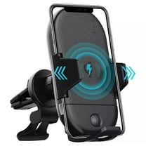 Air Vent Car Wireless Charger Mount for Samsung Galaxy S23/S22/S21/S20/Ultra/Plus - Holder Fast Charge Cradle Dock Auto Sensor 10W and 7.5W AC Louver