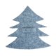 thumbnail image 1 of Matsuzay 4 unidades/juego de vajilla para árbol de Navidad, soporte de almacenamiento, bolsa para cubiertos, decoración, dinero en efectivo, Kits de decoración para fiestas Gris, 1 of 6