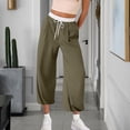 thumbnail image 2 of Multi-Pocket Slacks MIUOWANP Women's Solid Color Fashionable And Comfortable High Waisted Workwear Pants With 8 Pockets For Casual Wear Army Green S, 2 of 5