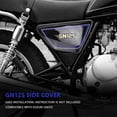 thumbnail image 2 of Motorcycle Battery Side Cover Frame Side Covers Panels for Suzuki GN125 GN 125, 2 of 5