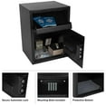 thumbnail image 5 of Paragon Safes Electronic Safe Deposit Box with Keypad and 2 Keys (Black), 5 of 19