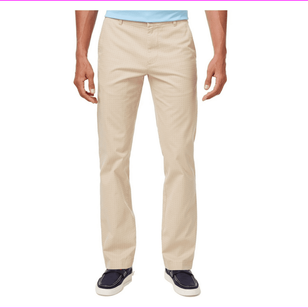 Tommy Hilfiger Men's Custom Fit Light Weight Chino Pants 