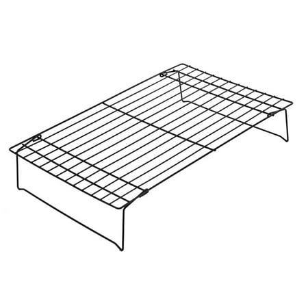 

Oven Wire Racks Baking Rack Wire Cooling Drying Roasting Rack Cake Cooling Tray for Cooking Pizza Cooling Cakes Cookies Biscuits 40cmx25cmx7.5cm