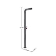 thumbnail image 3 of DAX Freestanding Outdoor Stainless Steel Shower, Matte Black, 3 of 6