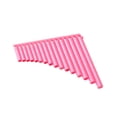 thumbnail image 2 of Xuanheng 16 Pipe Pan Flute Easy Learning Teaching Panpipe for Music Lover Performance Pink, 2 of 8