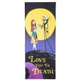thumbnail image 2 of Seasons 6.7 ft The Nightmare Before Christmas Love You to Death Wall Hanging Decoration - Black, 2 of 3