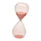 thumbnail image 5 of Reloj de arena con temporizador de 15 minutos, reloj de arena decorativo, reloj de arena de vidrio. Rosa, 5 of 9