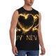 thumbnail image 2 of Balery Happy New Year 2025 D Camisetas sin mangas para hombre, absorbe la humedad y protege contra el mal olor.-Medium, 2 of 7