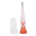 thumbnail image 2 of Cepillo Quitapolvo De Uñas, Cepillo Para Polvo De Fibra Artificial, Inodoro, Fuerte Agarre De Polvo 3 En 1 Para Maquillaje Para Mujer, 2 of 8