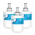 thumbnail image 1 of AQUA CREST DA29-00003G Filtro de agua para refrigerador, repuesto para Samsung DA29-00003G, DA29-00003B, DA29-00003A, Aqua-Pure Plus, HAFCU1, RFG237AARS, RS22HDHPNSR, RSG257AARS, WSS-1 (paquete de 3), 1 of 5