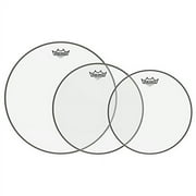 Remo PP-1190-BA Ambassador Clear Tom Drumhead Pack - 12", 13" & 16"