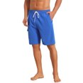 thumbnail image 4 of INSPIRE CHIC Men's Multiple Pockets Drawstring Waist Summer Board Shorts 34 Blue, 4 of 4