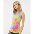 thumbnail image 2 of Tie-Dye Women's Racerback Tank Top Cami-Shirts, Eternity, Small, 2 of 5