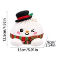thumbnail image 2 of Christmas Big Mystery Dumpling Plush Toys, Cute Plush Stuffed Steamed Bun Squishies, Festive Gift, 2 of 7