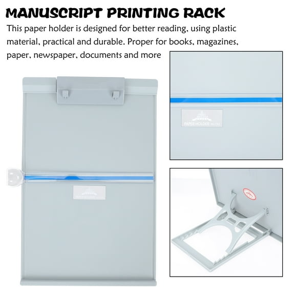 Document Holder Copy Holder Adjustable Document Book Holder Paper Holder