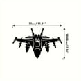 CHENZERO Metal Wall Art Aircraft Air Force Logo Home Decoration