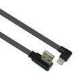 thumbnail image 1 of USB 2.0 Male to USB C Type C Male Angled Data Flat FPC Cable for FPV & Disk & Phone, 1 of 8