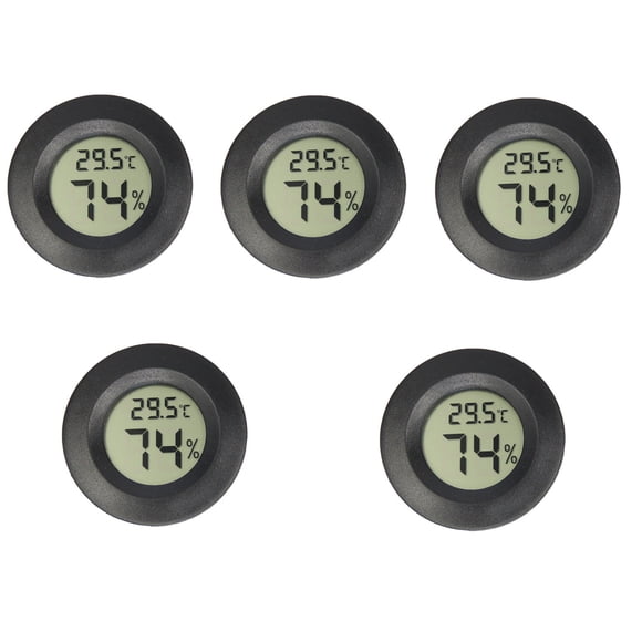 Agiferg Mini LCD Digital Thermometer Fridge Freezer Tester Temperature Humidity Meter