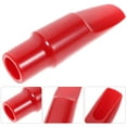 thumbnail image 6 of HIAKDOFT 1Set Red ABS Saxophone Mouthpiece for Professional Users Rich Tone, 6 of 8