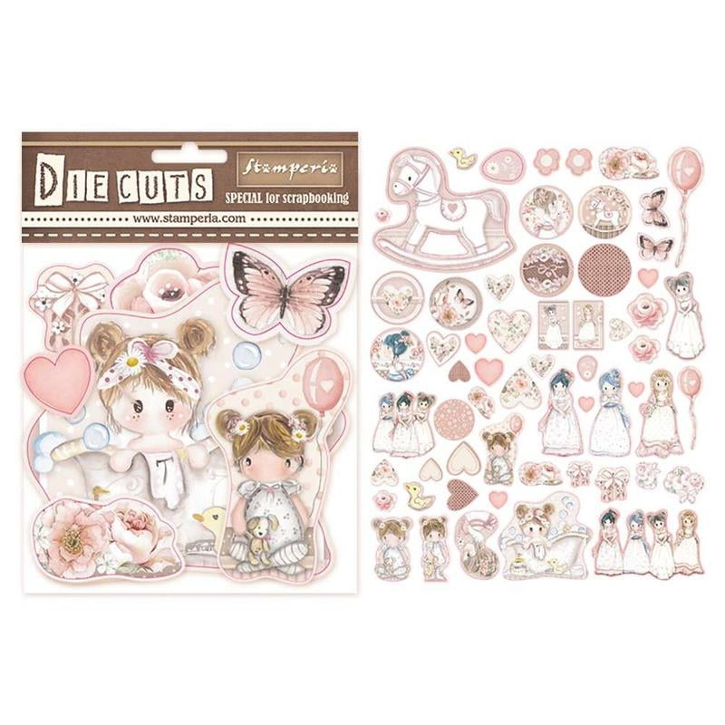 Little Girl Stamperia DieCuts