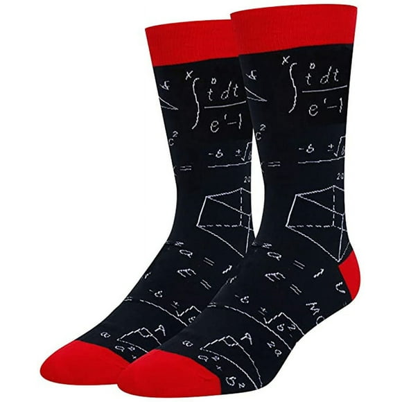 Socks - Cool Socks for Men and Women - Funny Gift (Books, Math, Science) 3PCS