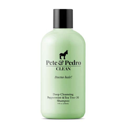 Pete & Pedro CLEAN Shampoo - Tea Tree Oil & Peppermint Oil Shampoo,  oz.  