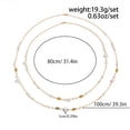 thumbnail image 2 of NICKSUN Long Imitation Pearl Necklaces for Women Dainty Beaded Long Necklace Layered Necklace Statement Sweater Strand Chain Necklace Jewelry, 2 of 6