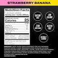 thumbnail image 2 of PRIME Hydration STRAWBERRY BANANA | Sports Drinks | Electrolyte Enhanced for Ultimate Hydration | 250mg BCAAs | B Vitamins | Antioxidants | 1g Of Sugar | 16.9 Fluid Ounce | 12 Pack, 2 of 5