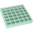 thumbnail image 1 of Revolutionize Your Closet: 16 Pieces Drawer Dividers, Environment-Friendly Material, Stable Arrangement With A Plug-In System, Plastic Adjustable Dividers For Every Space, 1 of 5