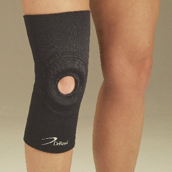 DeRoyal Visco Elastic Knee Support, Without Buttress, Large