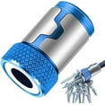thumbnail image 2 of Qucyy Magnetic Screw Catcher- Removable Screwdriver Bits| Bit Magnetizer Power Bits Tool| Metal Magnetizer Screw| Magnetizer Screw Bit Holder| Metal Strong Magnetizer for Double Screwdriver Bits Blue, 2 of 5