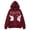 N1-Wine, variant on Homeyce Men's Graphic Zip Up Hoodies Streetwear Jacket Letter Print Long Sleeve Sweatshirt with Pocket,Purple XL
