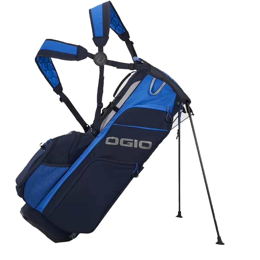 NEW 2021 Ogio Woode 8 Hybrid Blue Stand Golf Bag
