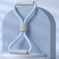 thumbnail image 1 of LaLiz Multi-Functional Figure-of-Eight Tension Rope Yoga Shoulder Opening Stretch Back Shaping and Chest Expansion Figure 8 Tension Device, Upgraded - Sky Blue, 1 of 2
